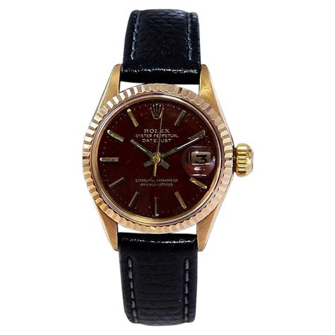 rolex datejust acciaio oro quadrante marrone